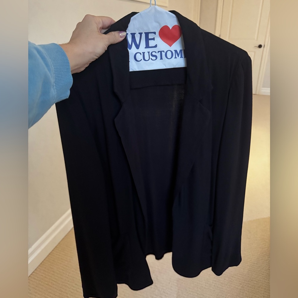 Talulah black size 6 blazer